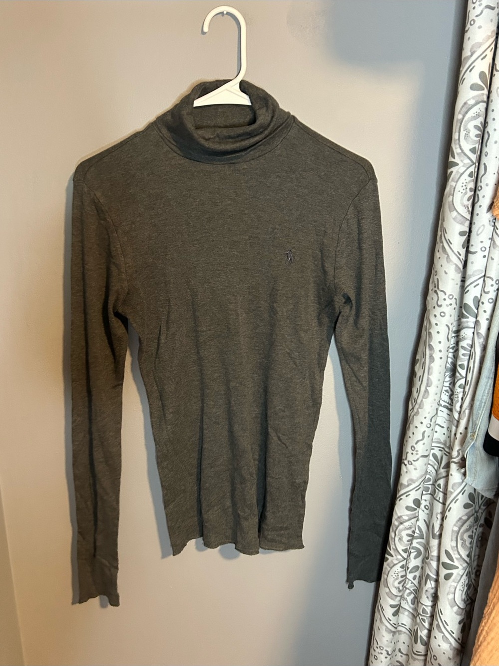 Ralph Lauren Dark Charcoal Turtleneck Sweater